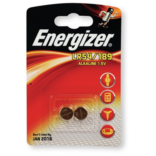 Pile Energizer alcaline LR54 1,5V